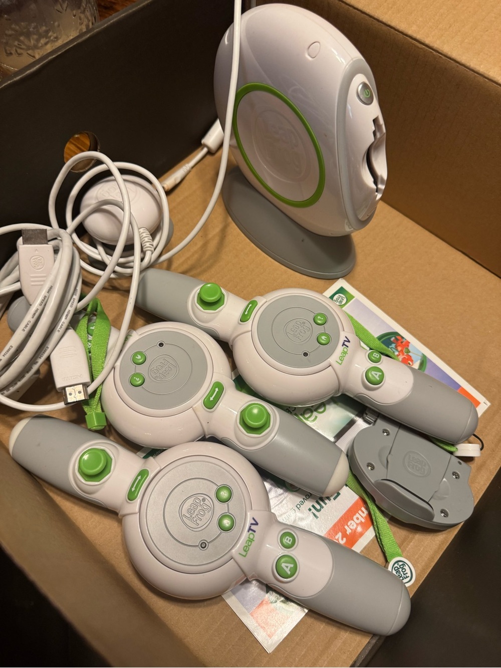 LeapFrog Green and Gray Kids Learning Game Controllers (3-Pack)